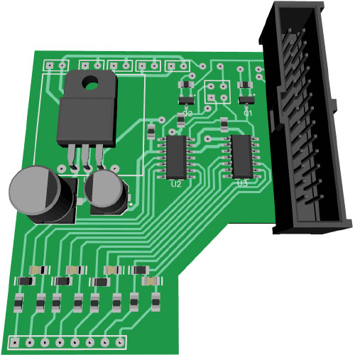 Raspberry Pi ADC board