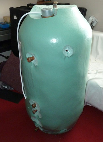 new hot water cylinder