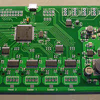 Click to view large image of SMD parts ready for cooking