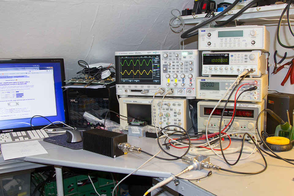 testing on scope