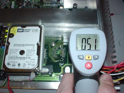 Checking running temps