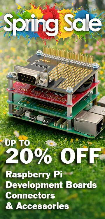Spring sale at AB Electronics, order your Raspberry Pi expansion boards today